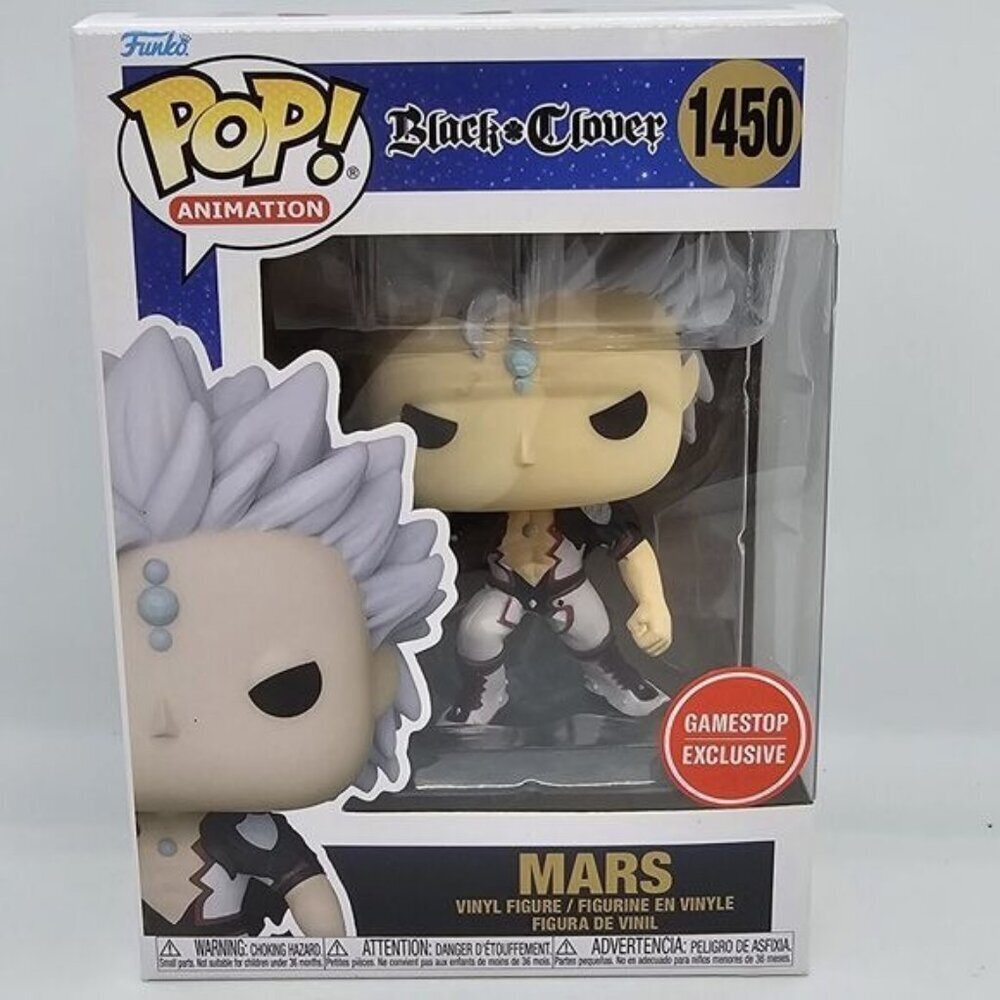 Funko Pop! Animation – Black Clover: Mars #1450 Vinyl Figure – GameStop Exclusiv